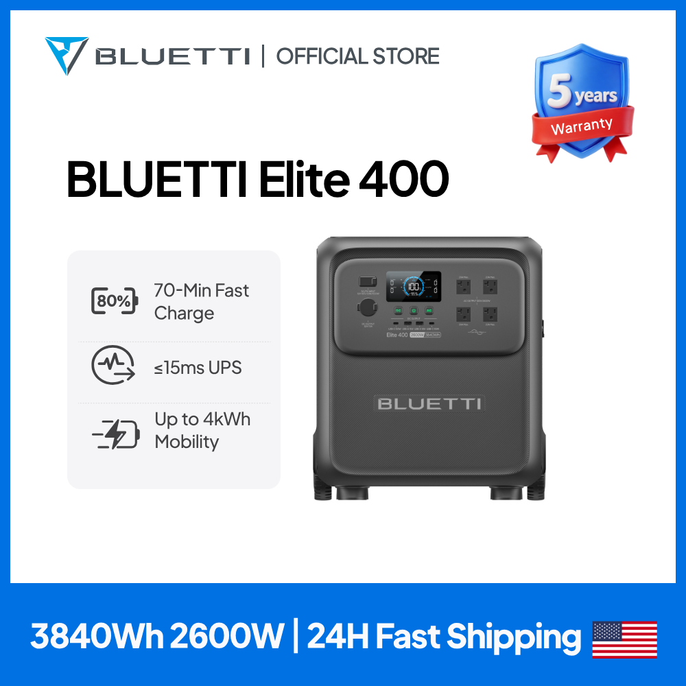 Solar Emergency Charger - Estación de Energía Solar BLUETTI Elite