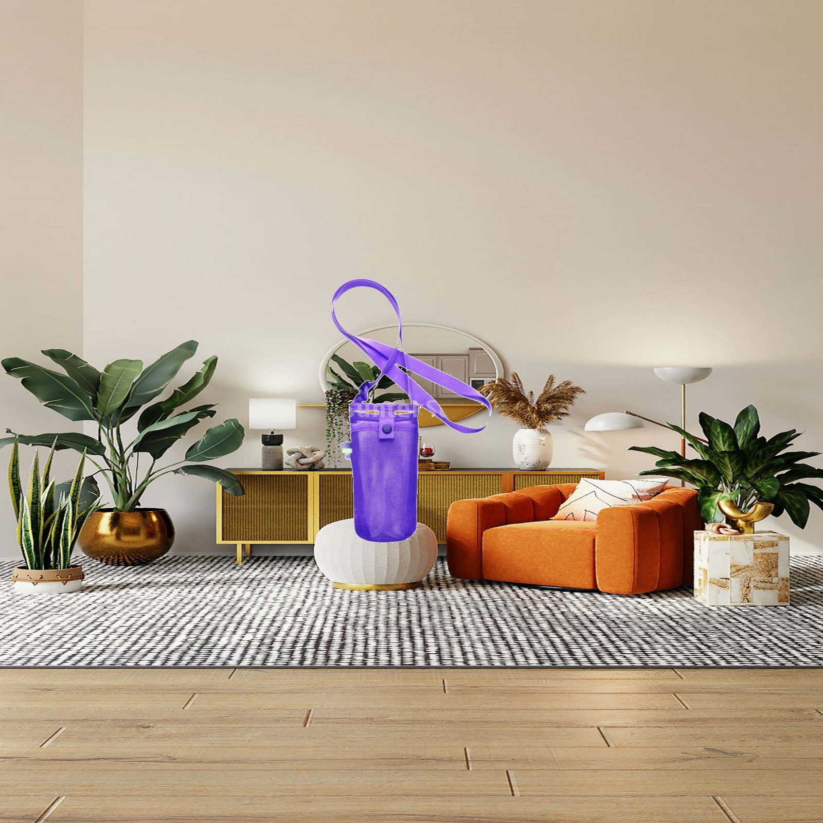 Water Bag Collapsible - Funda para botella de agua con