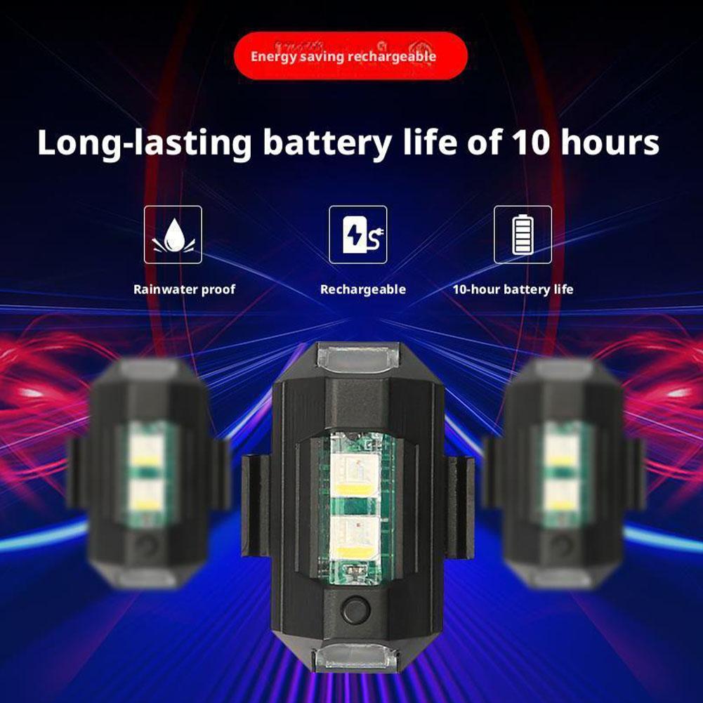2 uds Mini luces LED estrobosc - Sos Light Strobe reseña y precio