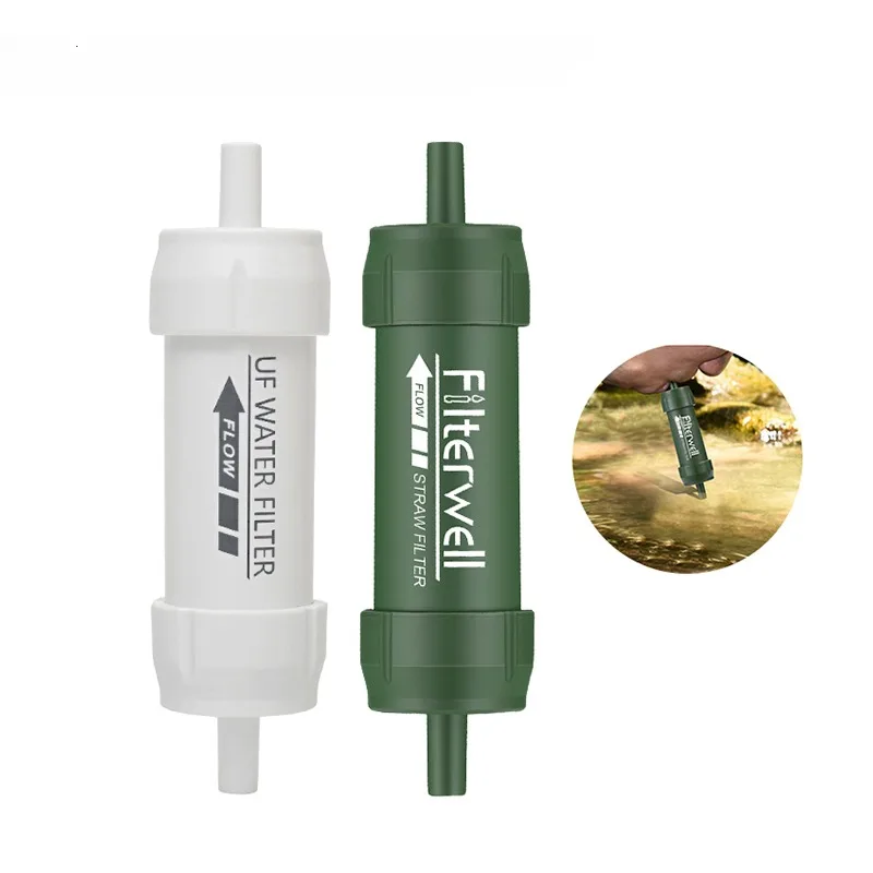 Mini filtro de agua para exter - Water Purification Straw reseña y precio