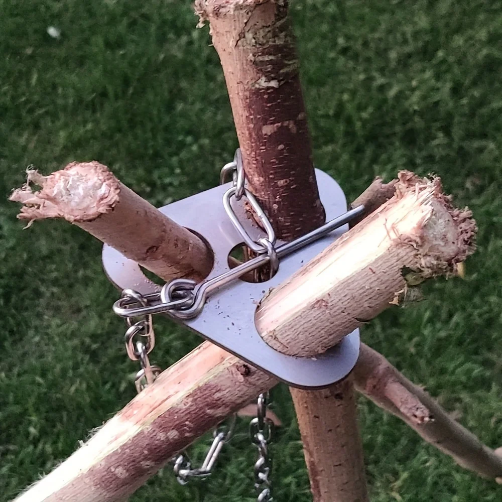 Trípode para barbacoa al aire  - Fire Starting Kit reseña y precio