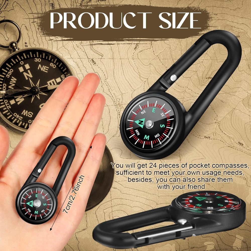 6-50 Piezas Mini Brújula Magné - Compass Lensatic reseña y precio