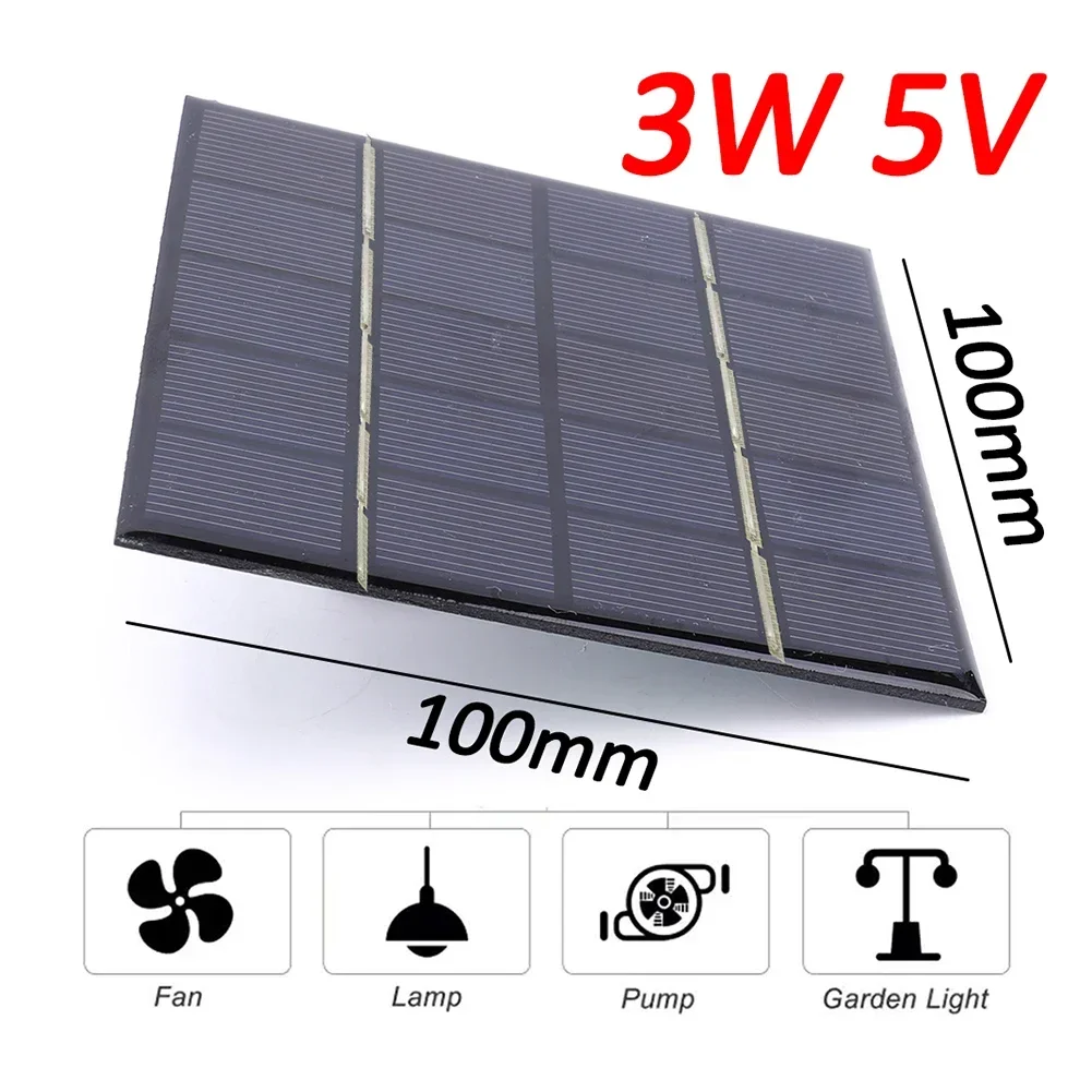 Panel Solar de 3W y 5V, cargad - Solar Emergency Charger reseña y precio