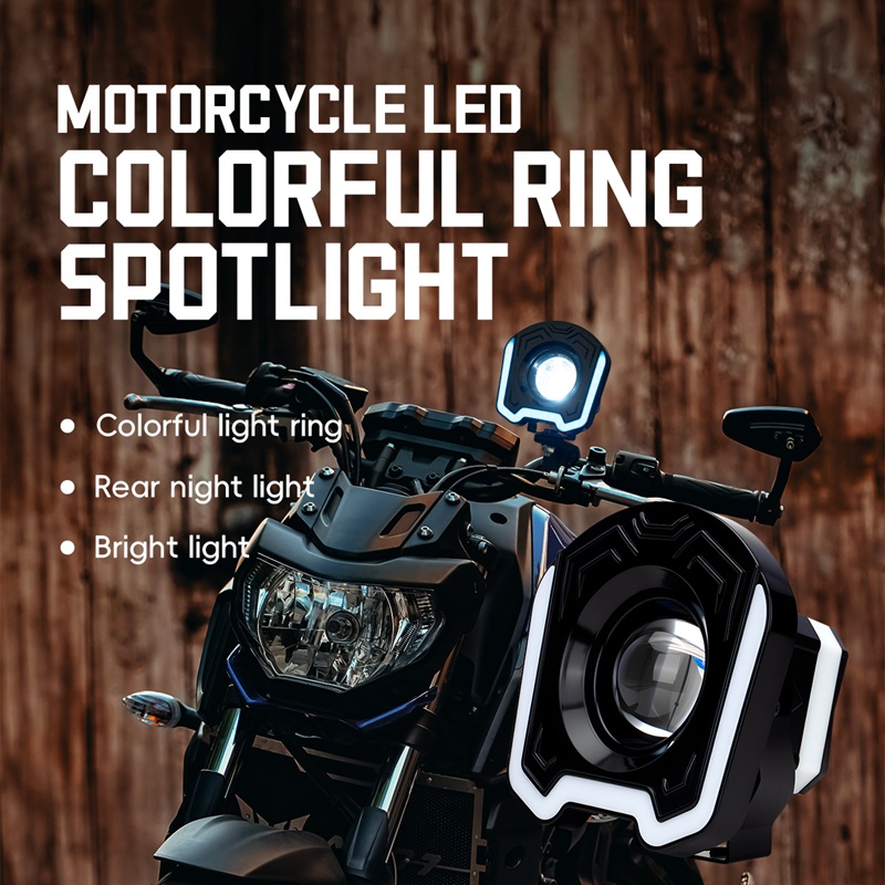 Foco LED para motocicleta de 4 - Sos Light Strobe reseña y precio