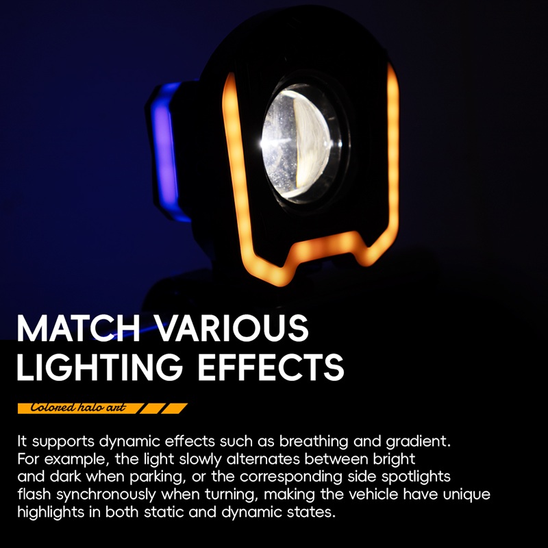 Foco LED para motocicleta de 4 - Sos Light Strobe reseña y precio
